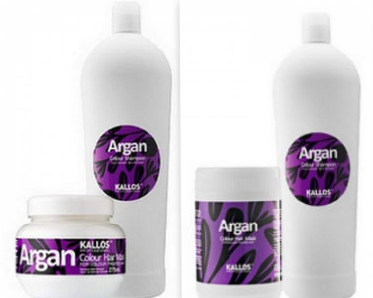 AKCE: Kallos Argan Set - šampon, maska, kondicionér, 1000 ml + maska, 275 ml