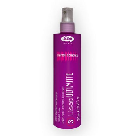 Lisap Ultimate STRAIGHT FLUID - fluid na vyhladenie vlnitých vlasov, 250 ml