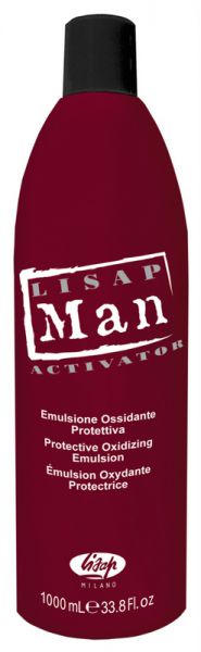 Lisap MAN DEVELOPER - Activator k MAN barvám na vlasy pro muže, 1000 ml