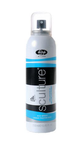 Lisap SCULTURE ECO spray - ekologický lak na vlasy s okamžitým leskom, 250 ml
