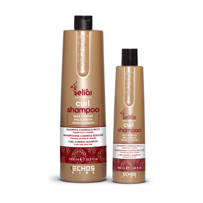 Echosline Seliár CURL shampoo - výživný šampon na kudrnaté vlasy