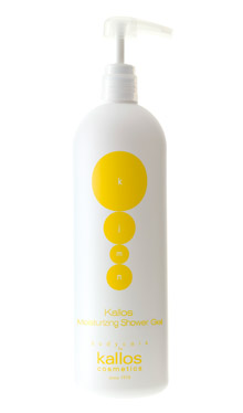 Kallos KJMN Moisturizing Shower Gel (Tangerine) - sprchový šampón mandarínka s pumpou, 1000 ml