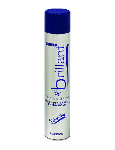 Kallos Brillant Hairspray - silně tužící lak na vlasy s leskem, 500 ml