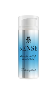 Sense Cream for the Night - nočný pleťový krém proti vráskam, 50 ml