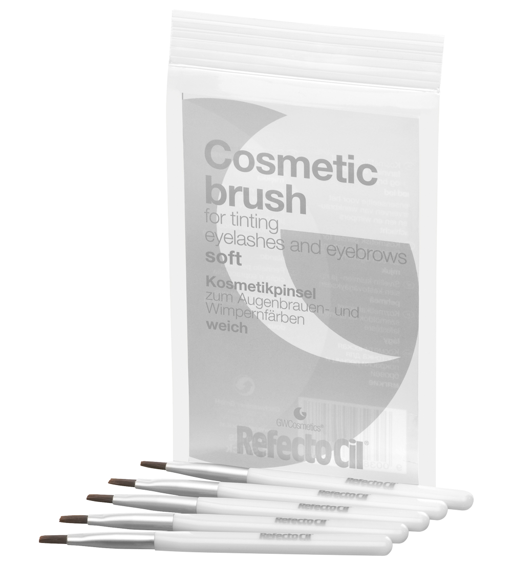 RefectoCil soft brush - mäkký kozmetický štetček na farbenie obočia, 1 ks