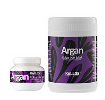 Kallos ARGAN Colour hair mask - maska na farbené vlasy