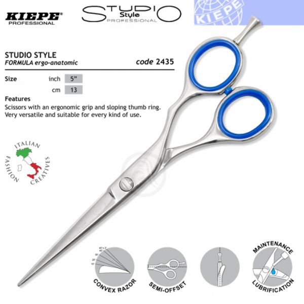 KIEPE TWO STARS Studio style 2435 - profesionální kadeřnické nůžky