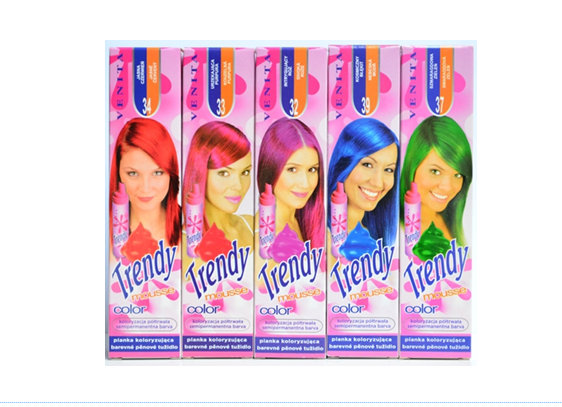 Venita trendy - barevné pěnové tužidlo na vlasy
