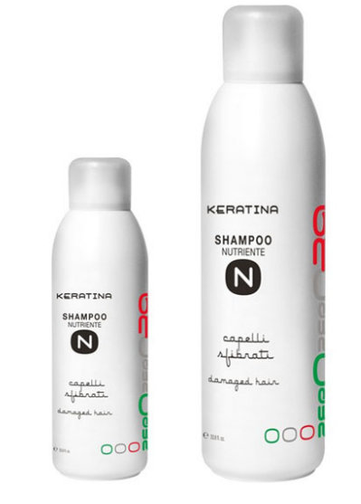 0039 KERATINA SHAMPOO NUTRIENTI - regeneračný šampón na poškodené a namáhané vlasy s keratínom