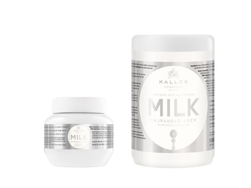 Kallos MILK Mask - regeneračně-hydratační maska na vlasy s mléčnými proteiny