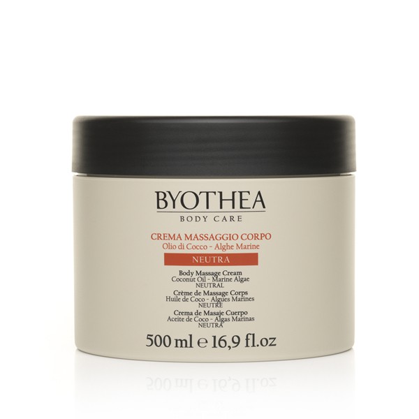 Masážní krém na tělo Byothea Body Massage Cream, 500 ml