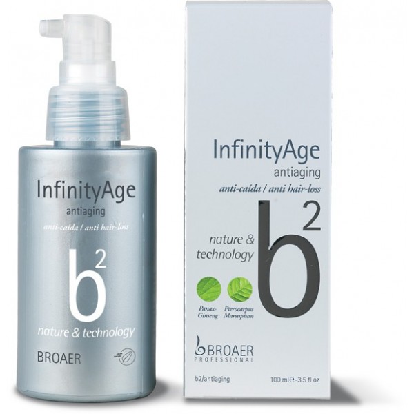Broaer b2 infinity Age antiaging - tonikum proti vypadávaniu vlasov, 100 ml