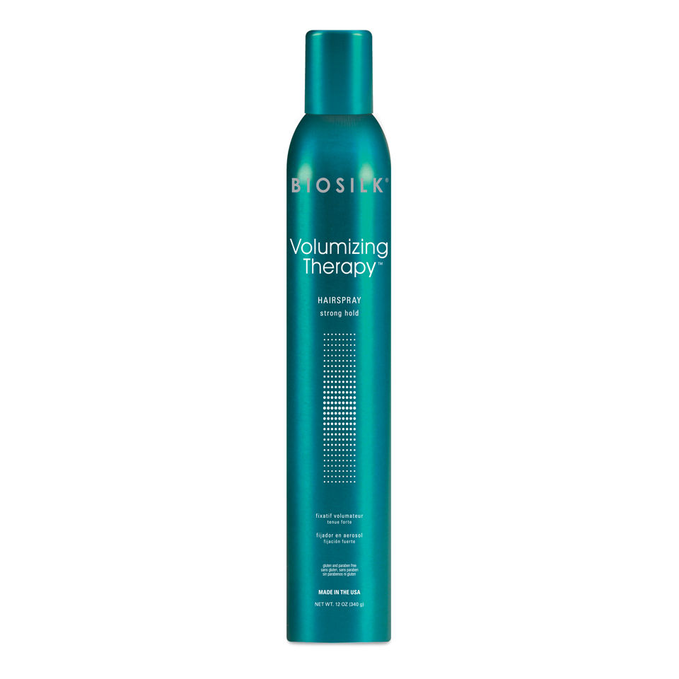 ​Biosilk Volumizing Therapy Hairspray - pevně tužící objemový lak na vlasy, 284 g