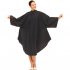 Wako 5670 Cutting dress, black - pláštěnka na stříhání, černá, na háčky