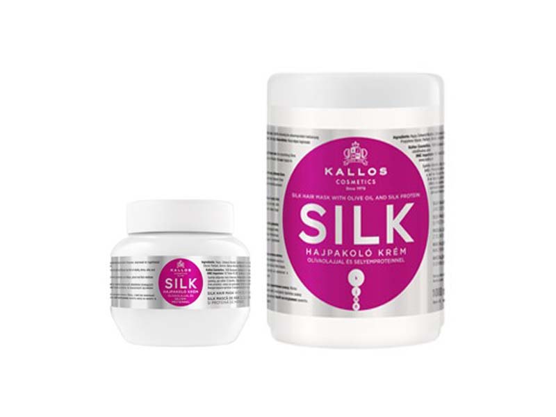 Kallos Silk hair mask - regenerační maska na vlasy po chemickém ošetření