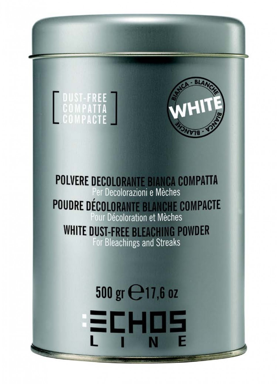 ECHOSLINE Polvere decolorant WHITE compact - bílý, bezprašný melírovací prášek, 500g