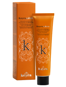 ​Keyra cosmetics - profesionální barva na vlasy s keratinem, 100 ml