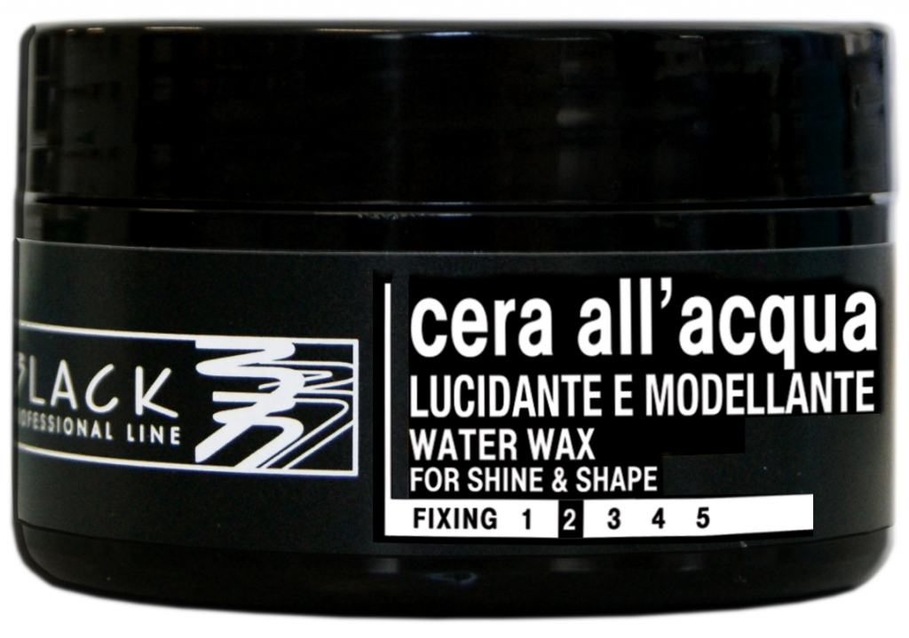 Black Water Wax For Shine & Shape - vosk pre mokrý vzhľad vlasov, 100 ml