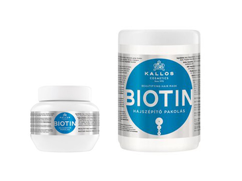 Kallos Biotin Mask - maska pro tenké, slabé a lámavé vlasy