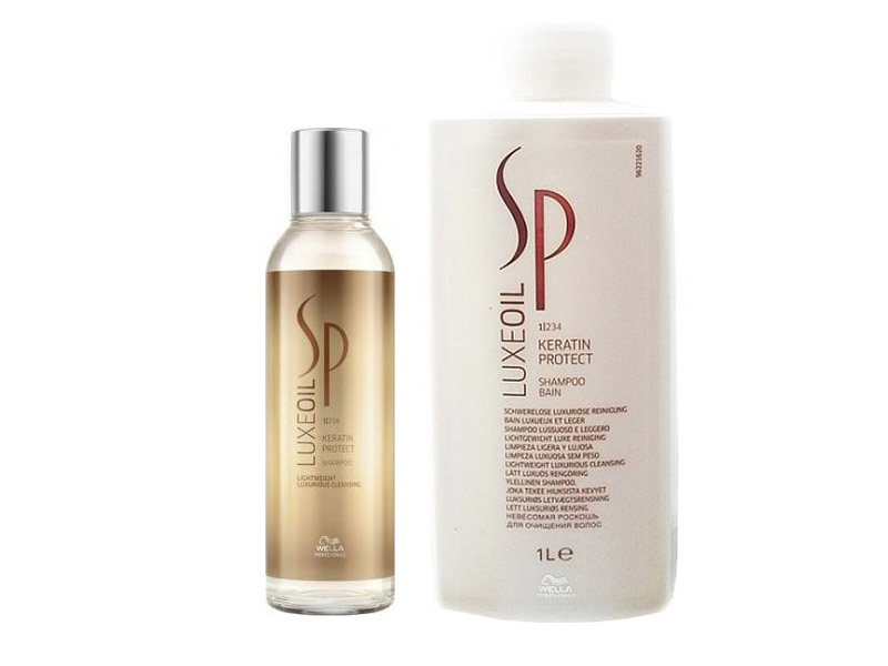 Wella Professional SP Luxe oil Keratin shampoo - luxusní šampon s oleji a keratinem