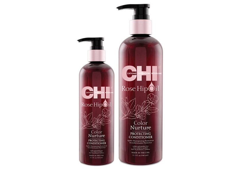 ​CHI Rose Hip oil protecting conditioner - kondicionér na barvené vlasy.