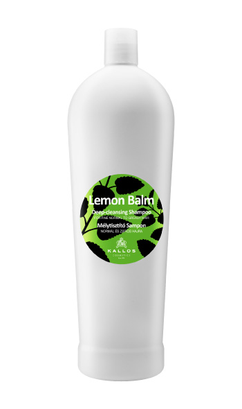 ​Kallos Lemon Balm Deep Cleansing Shampoo - hloubkově čistící šampon, 1000 ml