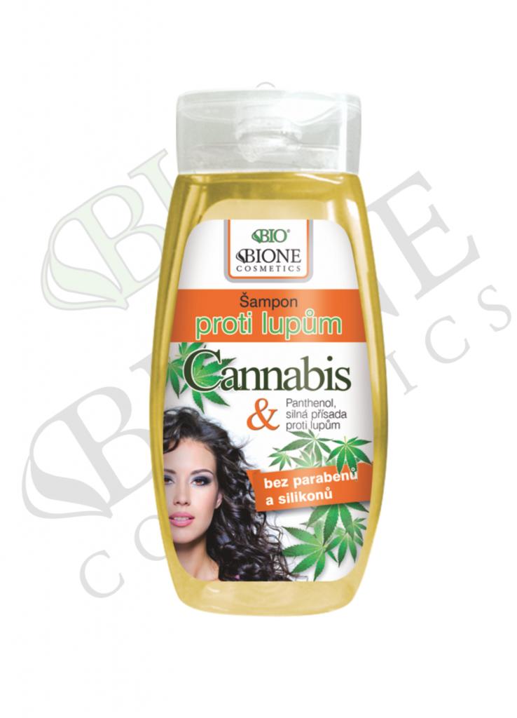 BIO Cannabis šampón proti lupinám 260 ml