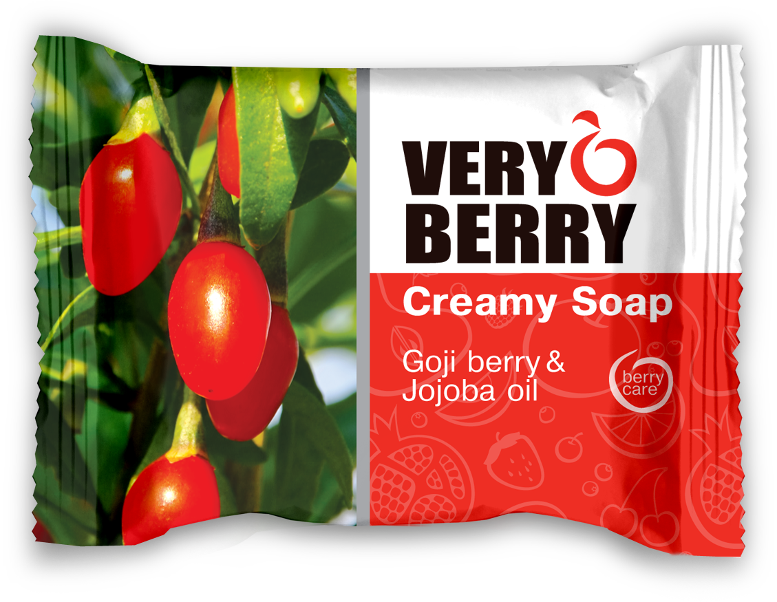 ​Very Berry Goji berry & Jojoba oil - krémové mýdlo, 100 g DÁREK