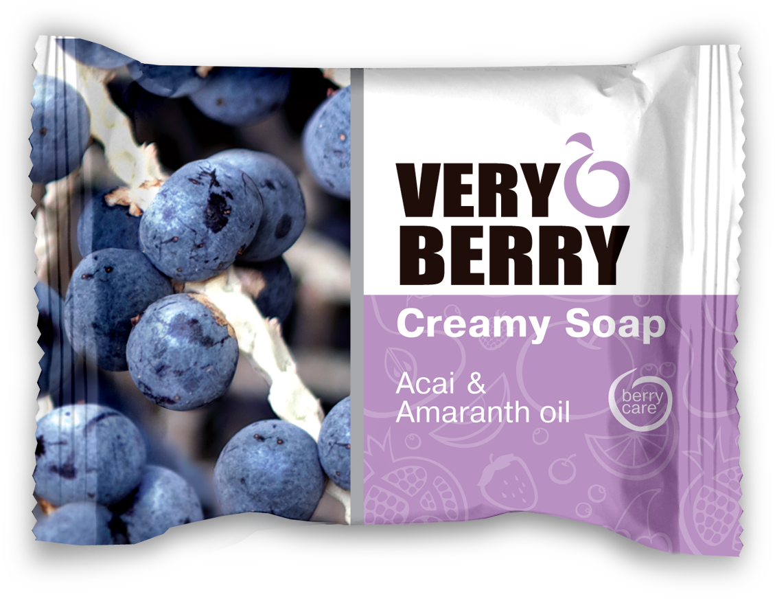 ​Very Berry Acai & Amaranth oil - krémové mýdlo, 100 g