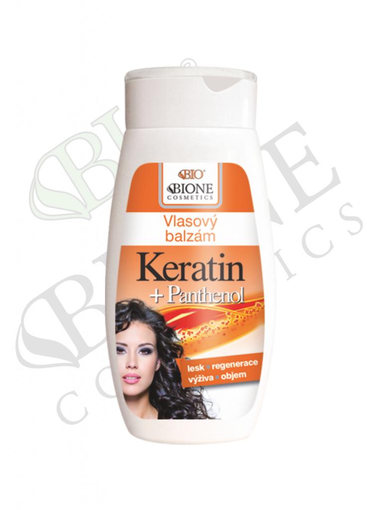 BIO Keratín + Panthenol vlasový balzam 260 ml