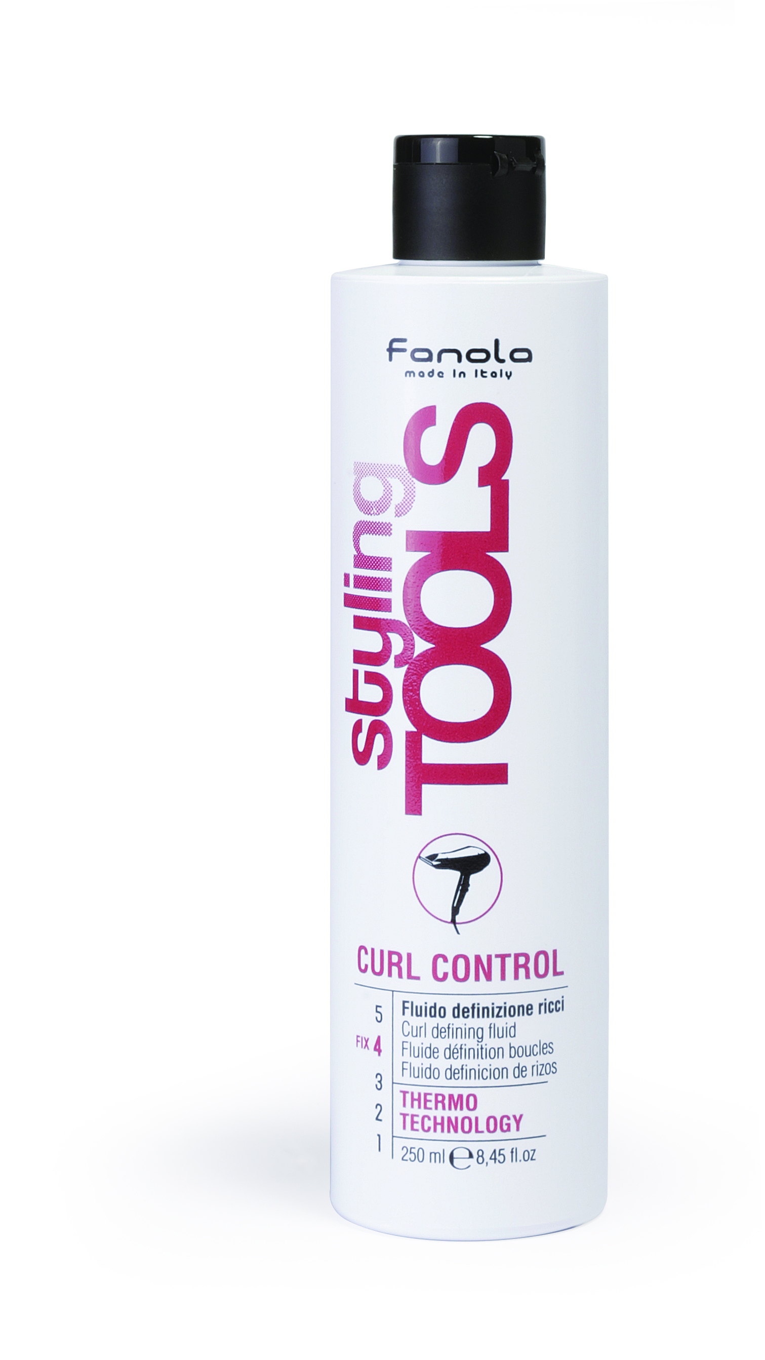 Fanola Styling Tools Curl Control - fluid pre podporu vĺn, 250 ml