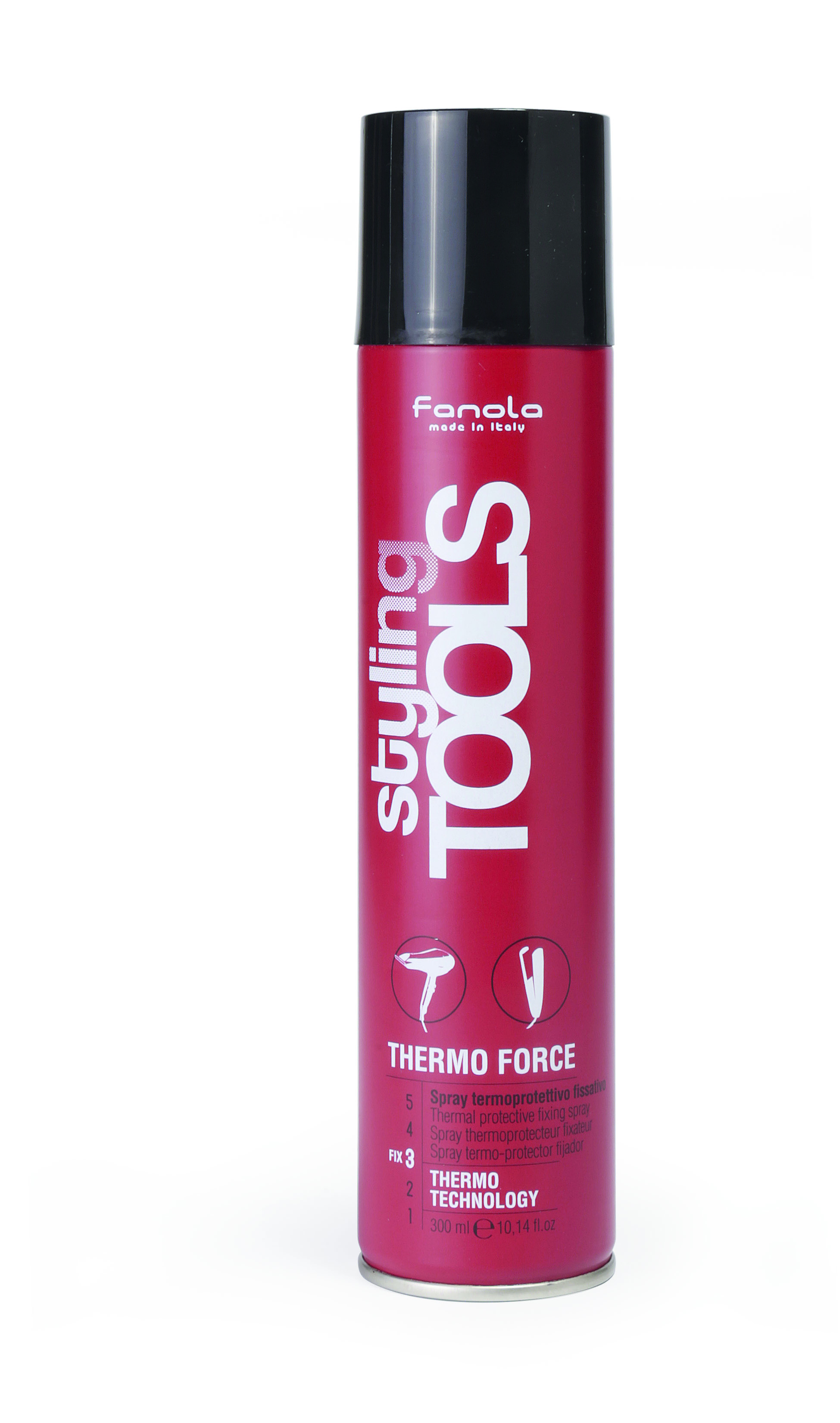 ​Fanola Styling Tools Thermo Force - termoochranný fixační sprej, 300 ml