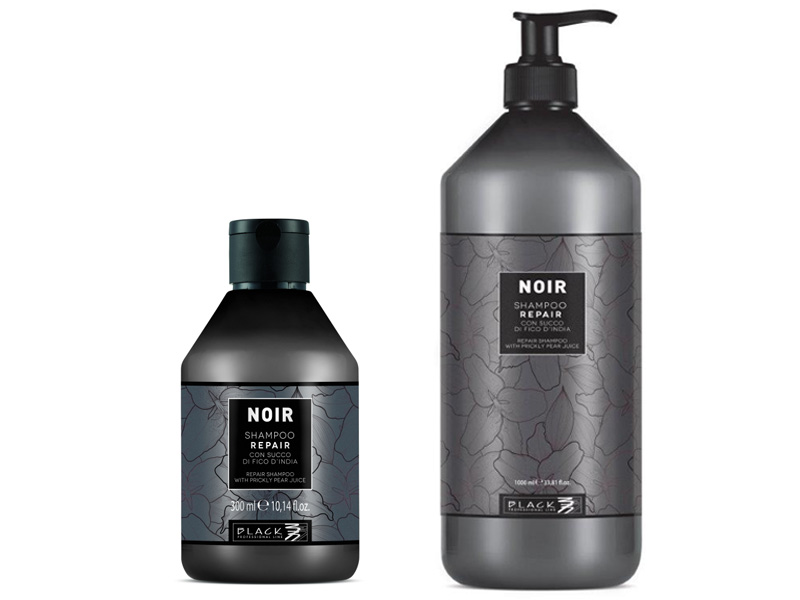 Black Noir Repair Shampoo - šampón s extraktom z opuncie mexickej