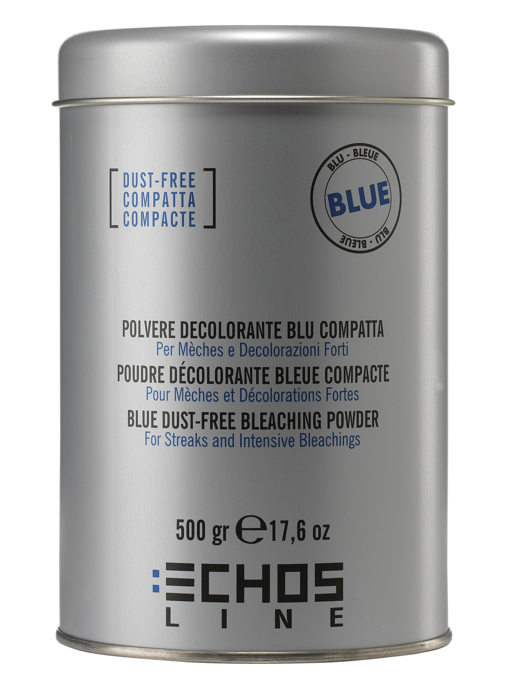 ECHOSLINE Polvere decolorant BLUE compact - modrý, bezprašný melírovací prášek 500g