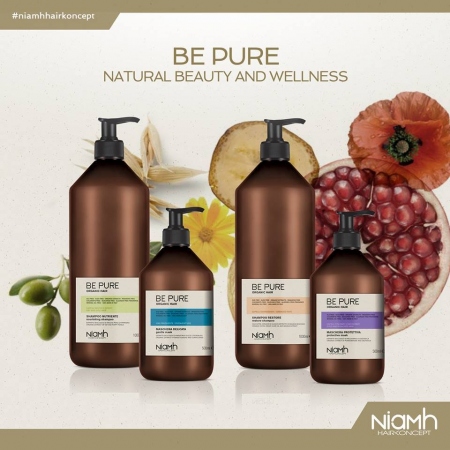 Niamh Hairkoncept Be Pure Nourishing Shampoo - výživný šampón na vlasy, 500 ml