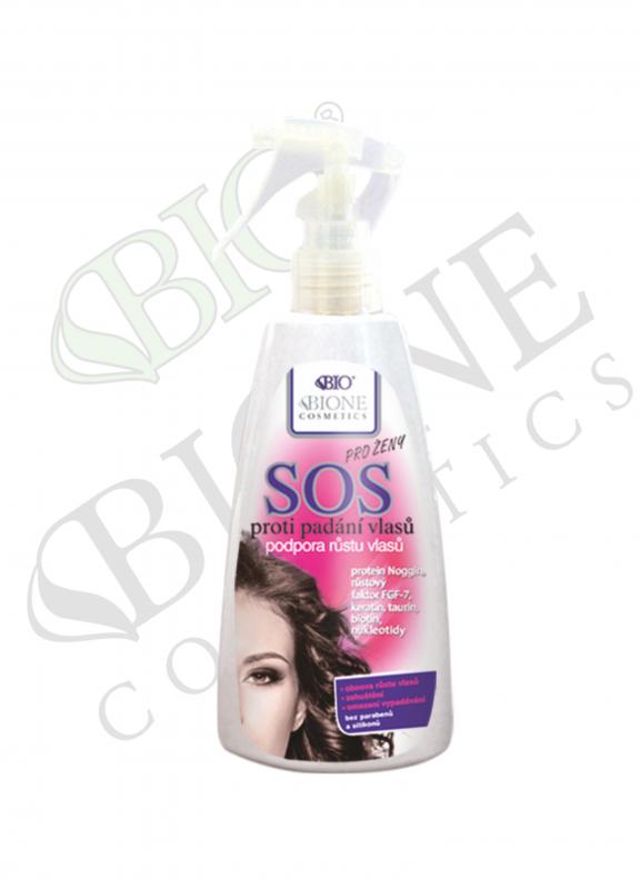 BIO SOS proti padaniu vlasov pre ženy 200 ml