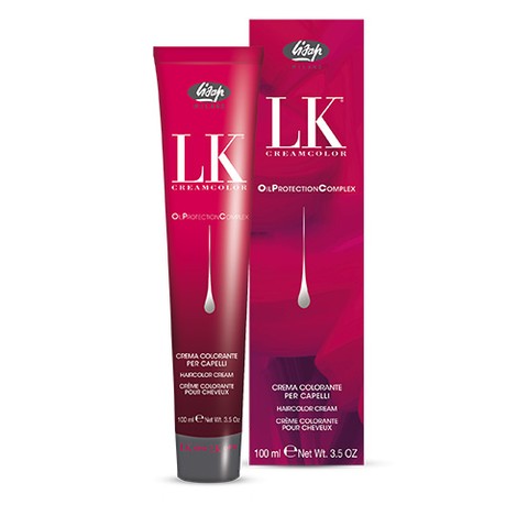 Lisap LK OPC - permanentní krémová barva na vlasy s arganovým olejem, 100 ml