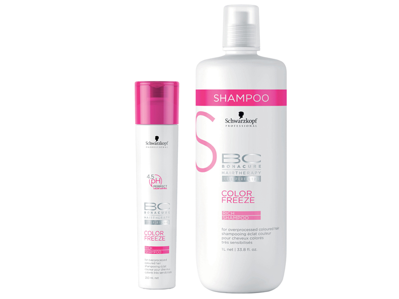 ​Schwarzkopf Professional BC Bonacure Color Freeze Rich Shampoo - šampon pro barvené vlasy