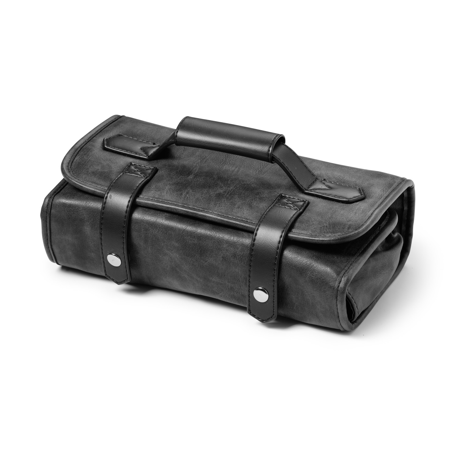 Stylists mini case, vintage black 9133 - profesionálne púzdro na kadernícke potreby, čierne