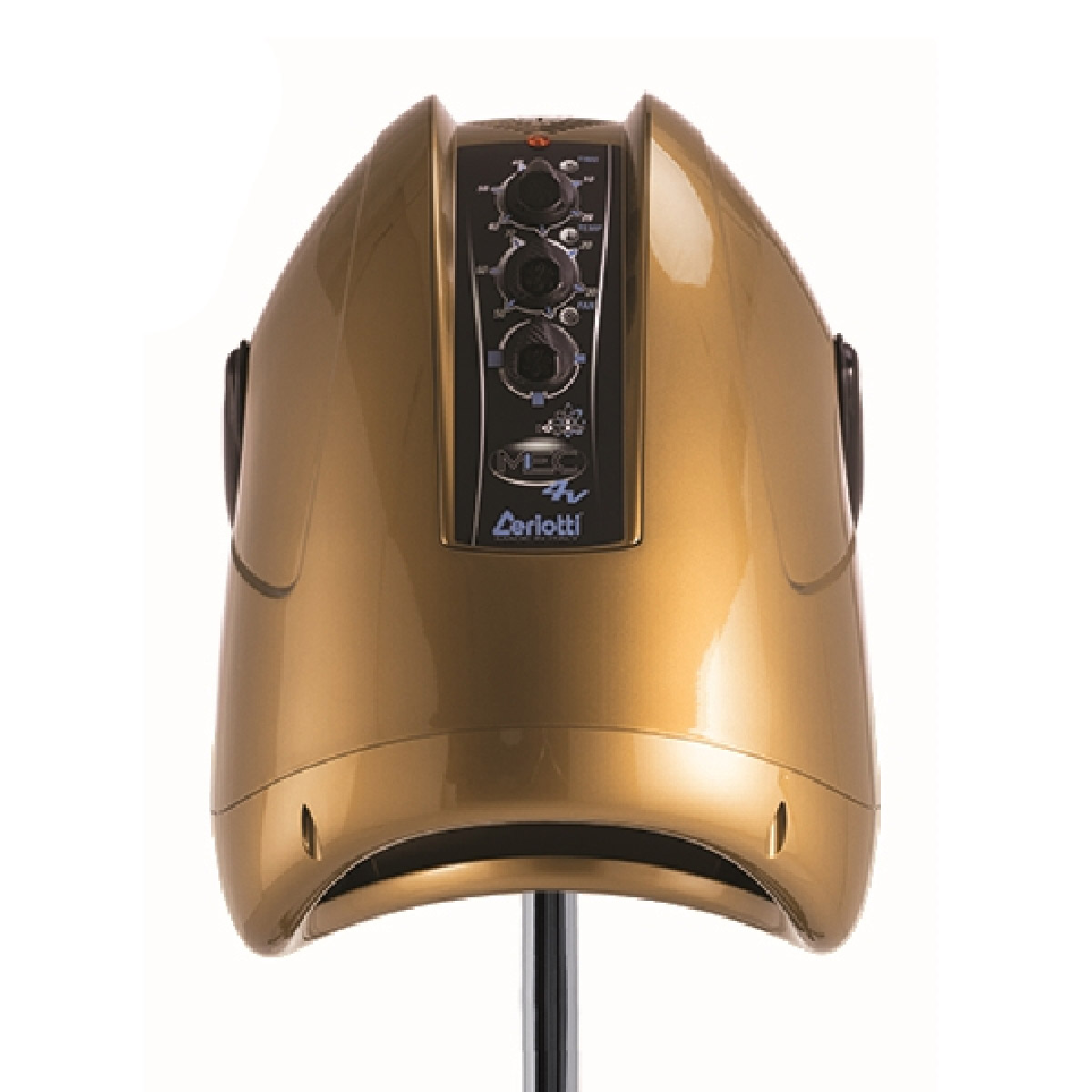 ​Ceriotti MEC 4 Speed Gold - sušící helma - 4 - rychlostní, na stojanu, zlatá