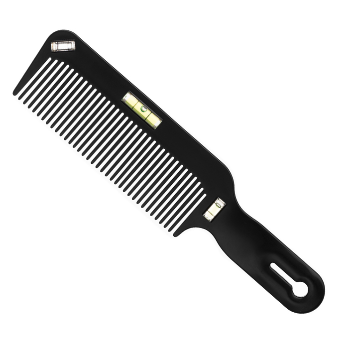 Eurostil Cutting Comb W/Levels 04349 - profesionálny hrebeň na vlasy, s vodováhou