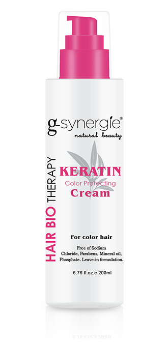 G-synergie Keratin Color Protection Cream - výživný krém pre farbené vlasy, 200 ml