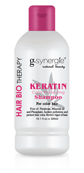 G-synergie Keratin Color Protection - šampón pre farbené vlasy, 300 ml
