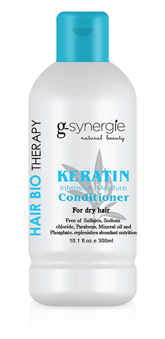 G-synergie Keratin Intensive Moisture Conditioner - intenzivně hydratační kondicionér, 300 ml
