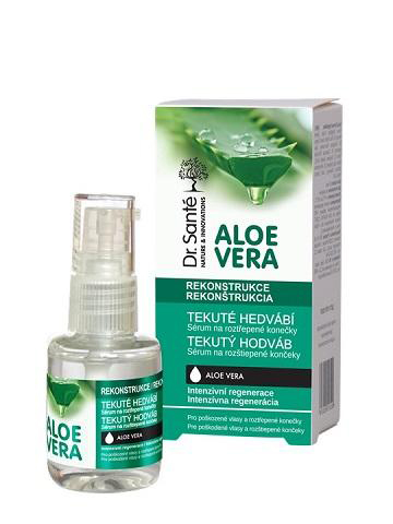Dr. Santé Aloe Vera - tekutý hedvábí s výtažky aloe vera na roztřepené konečky, 30 ml