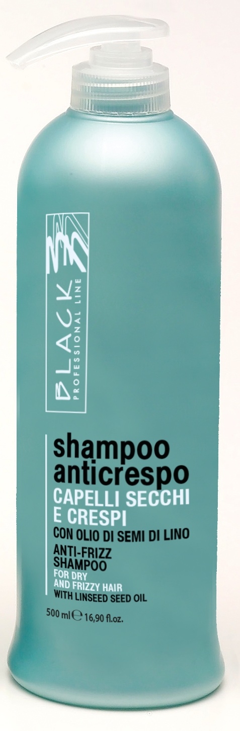 Black Anti-Frizz Shampoo  anticrespo 500 ml