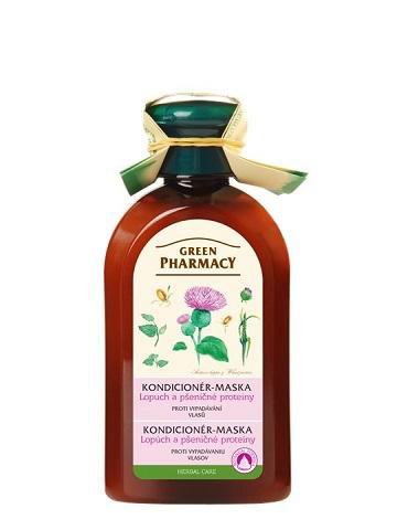 Green Pharmacy Lopuchový olej - kondicionér-maska proti vypadávání vlasů,, 300 ml