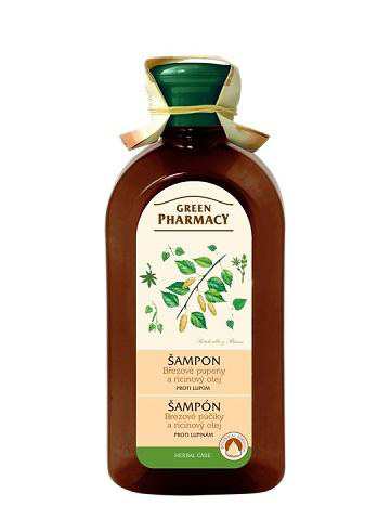 Green Pharmacy Brezový dech a zinok - šampón proti lupinám, 350 ml