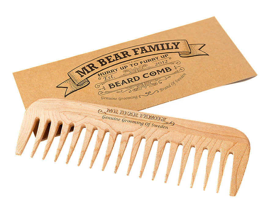 Mr. Bear Family Beard Comb - hrebeň na bradu