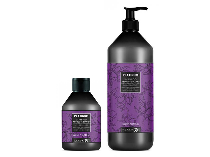 Black Platinum Absolute Blond Shampoo - šampón bez sulfátov na blond vlasy